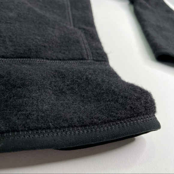 66 North Black Kaldi Arctic Wool-Blend Hooded Icelandic Zip-up Hoodie Sweater - Picture 12 of 16